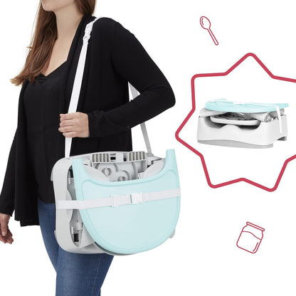 BADABULLE chaise haute avec tablette REHAUSSEUR