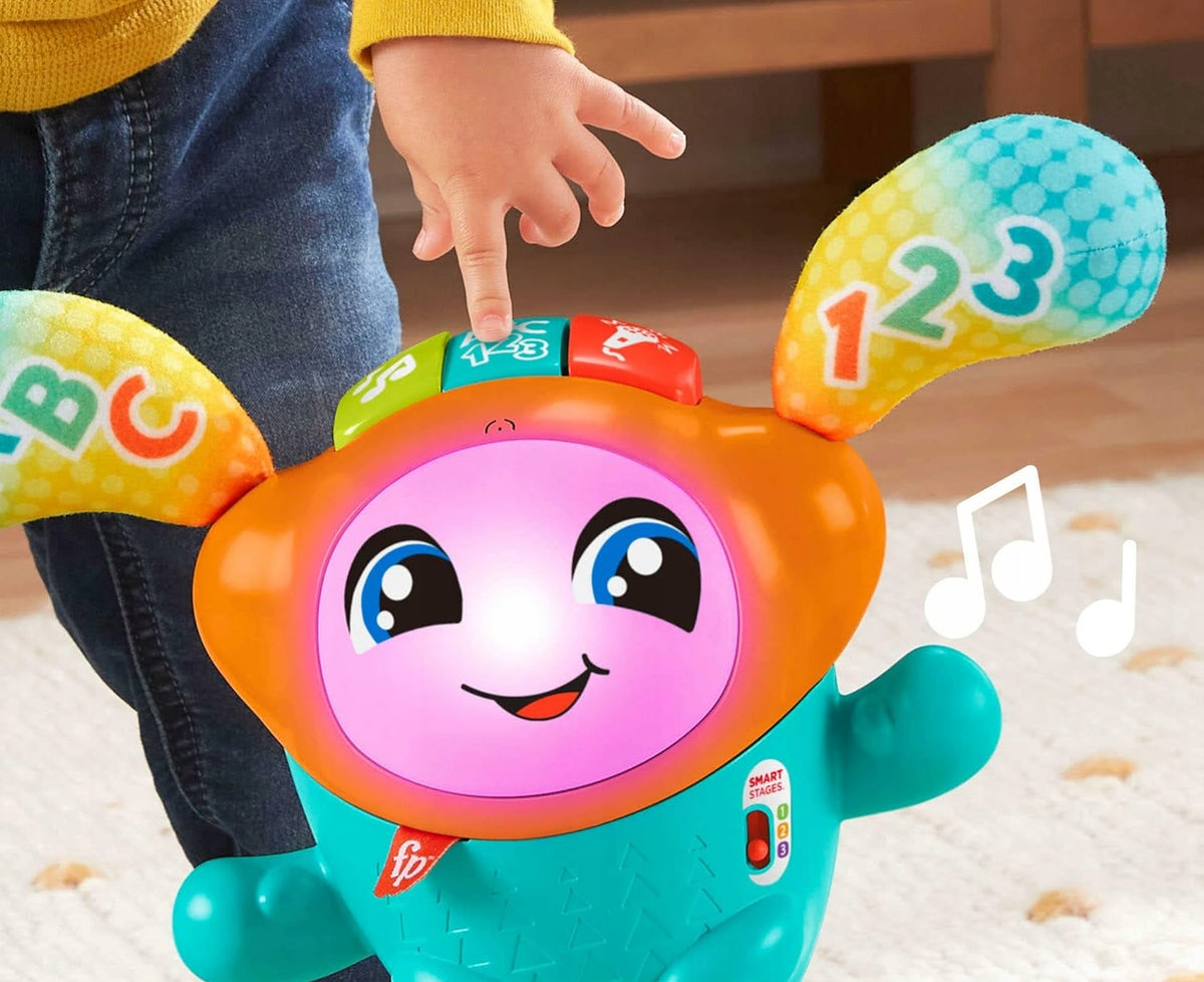 FISHER-PRICE DJ HUPFI interactif chant danse 75 activités LANGUE FRANÇAISE