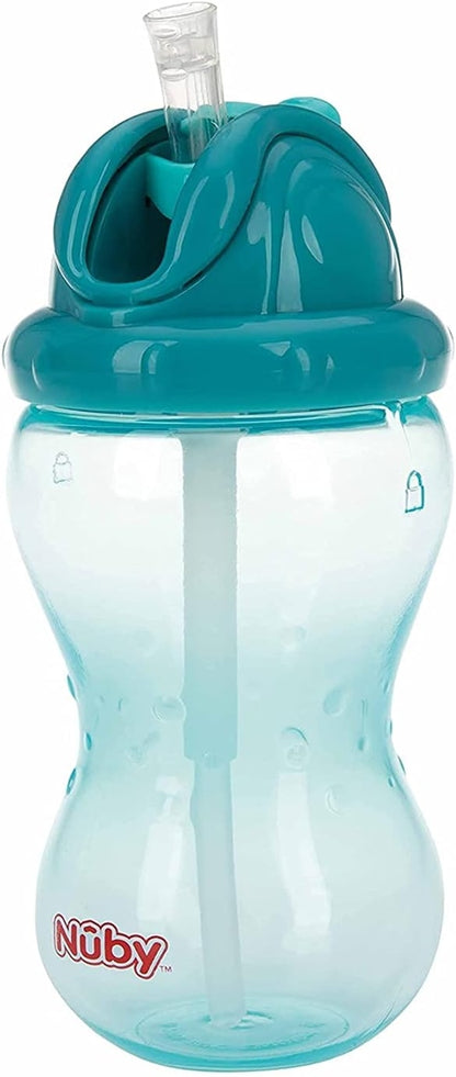 NUBY Flip-it Cupdrip cupage 12 m+green colourcapacity 360 mlmaterials polypropylene, siliconeBPA-freeNew