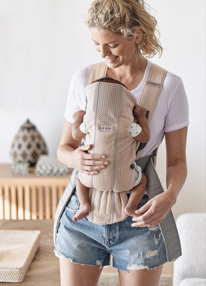BABYBJORN MINI portabebés ergonómico 3-11 kg AIRY MESH
