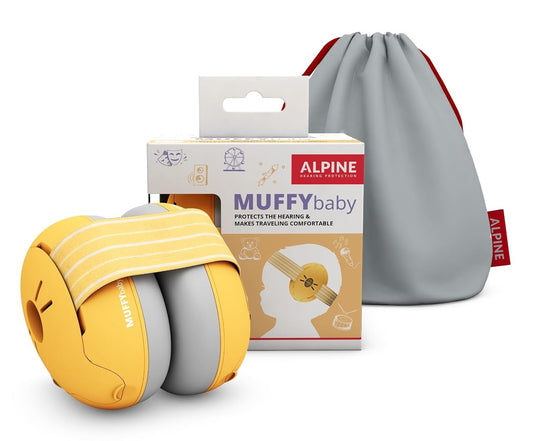 ALPINE Muffy Baby hallásvédő fejhallgató gyermekeknek, 0–36 hónapos korig, 23 dB