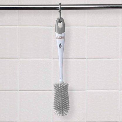 NUBY 2-in-1 bottle and teat cleaning brush + stand