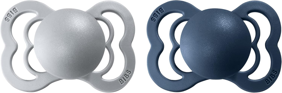BIBS SUPREME szimmetrikus természetesgumi cumik 0–6 hónapos korig