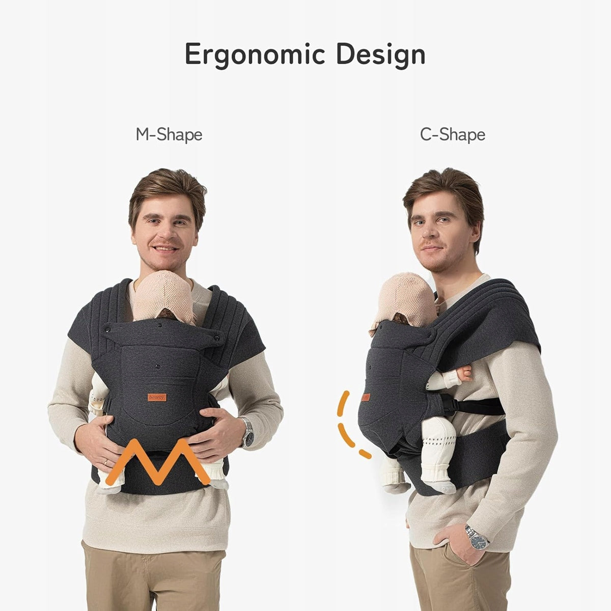 BESREY ergonomische draagzak 3 - 11kg