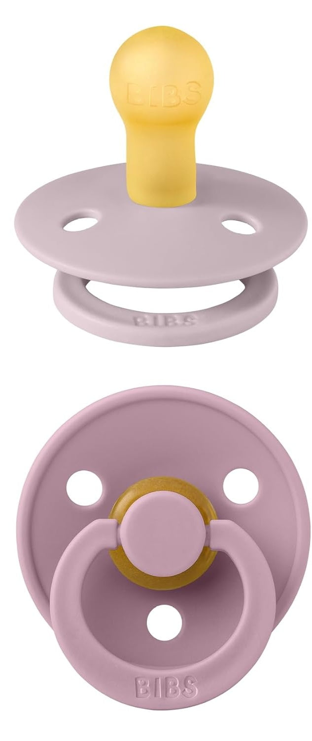 BIBS COLOUR nyugtató cumik 2db-os csomag, kaucsuk, 6 hónapos kortól