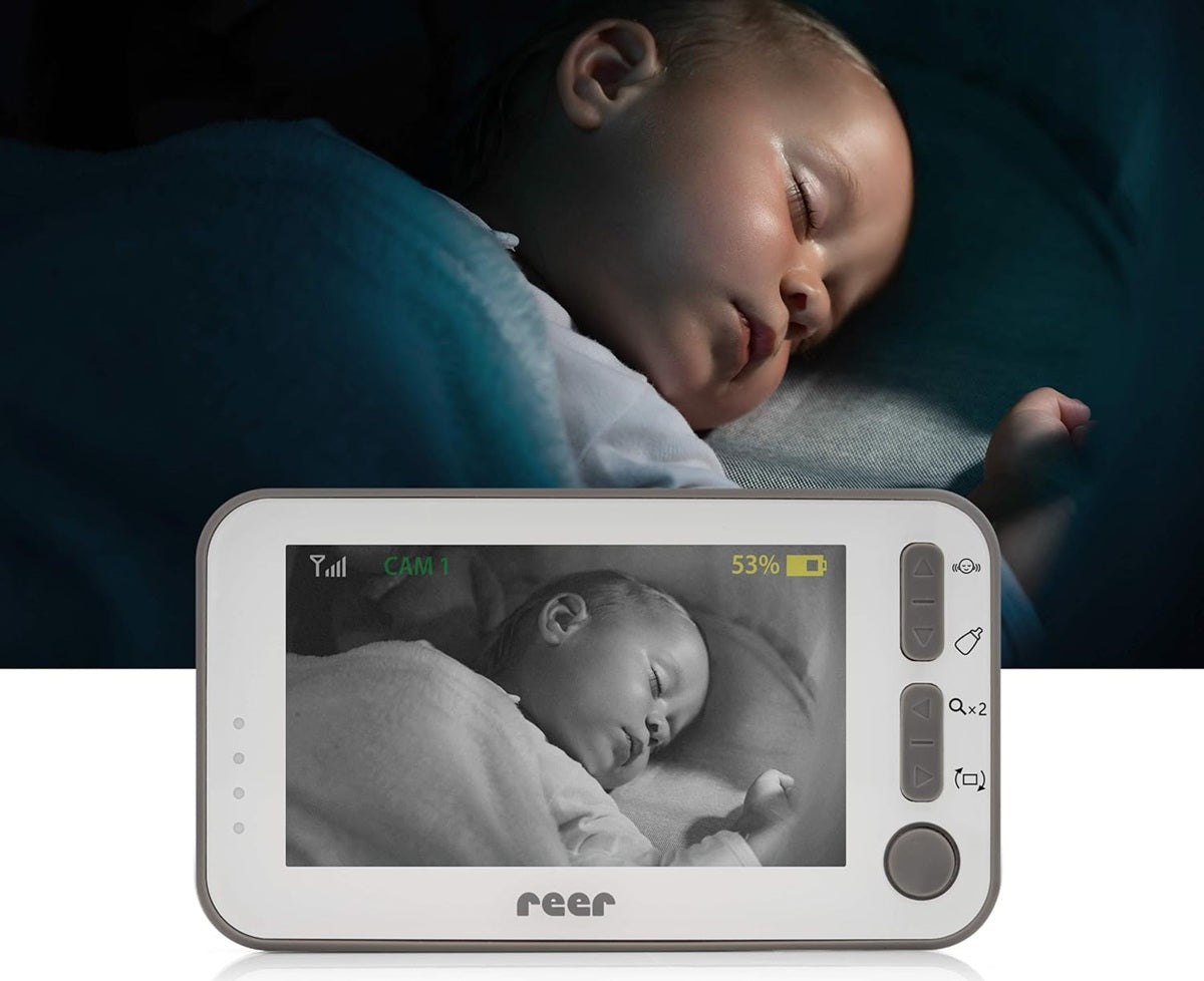 REER BabyCam L digitális bébiőr videó 4,3" TFT FHSS