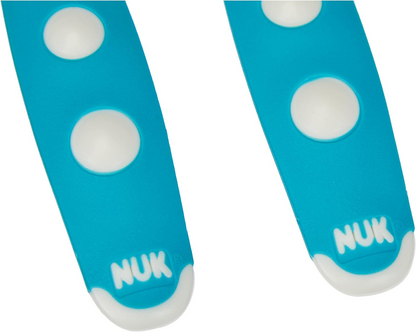 NUK Easy Learning mini príbor lyžička a vidlička 12 cm 8 m+