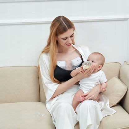 BELLABABY pompă de sân electrică tip scoică fără fir