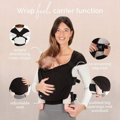 BOBA BLISS portabebés ergonómico 2 en 1 desde el nacimiento