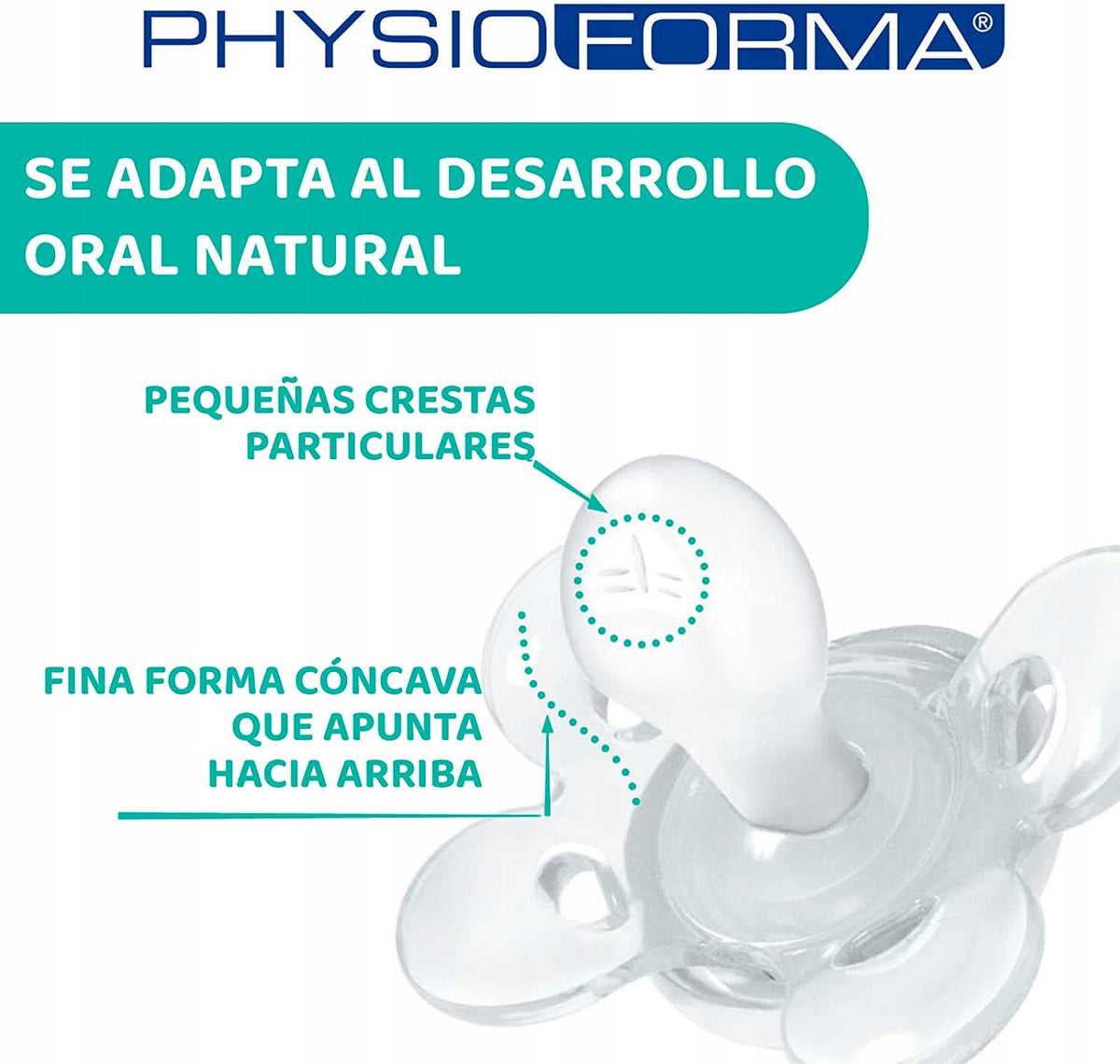 CHICCO PhysioForma COMFORT cumi, 2 db, 0–6 hónap LATEX