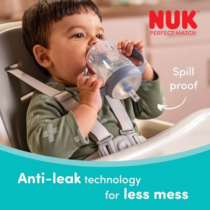 NUK Perfect Match Learner szívószálak poharakhoz 8 hó+ x2