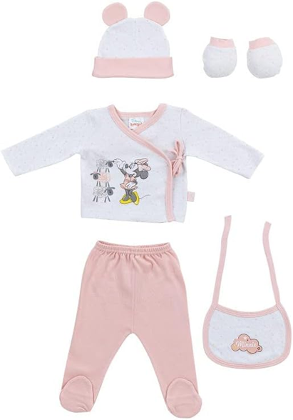 INTERBABY coffret cadeau en coton pyjama bonnet chaussettes bavoir
