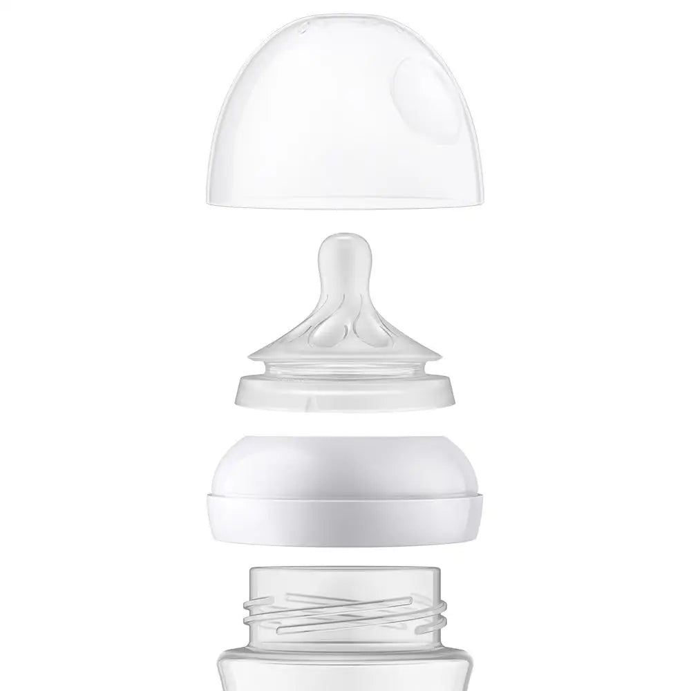 PHILIPS AVENT Natural Response sklenená fľaša 120 ml 0+ cumlík 2