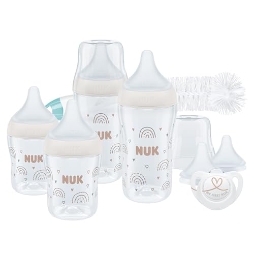 NUK Perfect Match set de început cu biberoane 0-6 luni