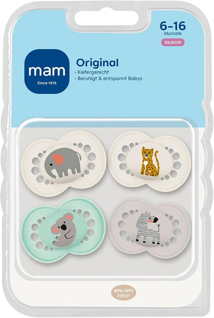 MAM Original szilikon cumi 6–16 hó, 4 db
