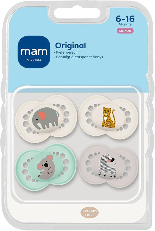 MAM Original szilikon cumi 6–16 hó, 4 db