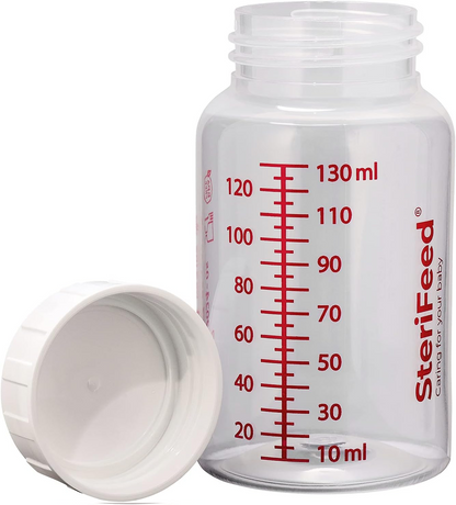 STERIFEED recipiente para leche materna biberón 130 ml 1 unidad