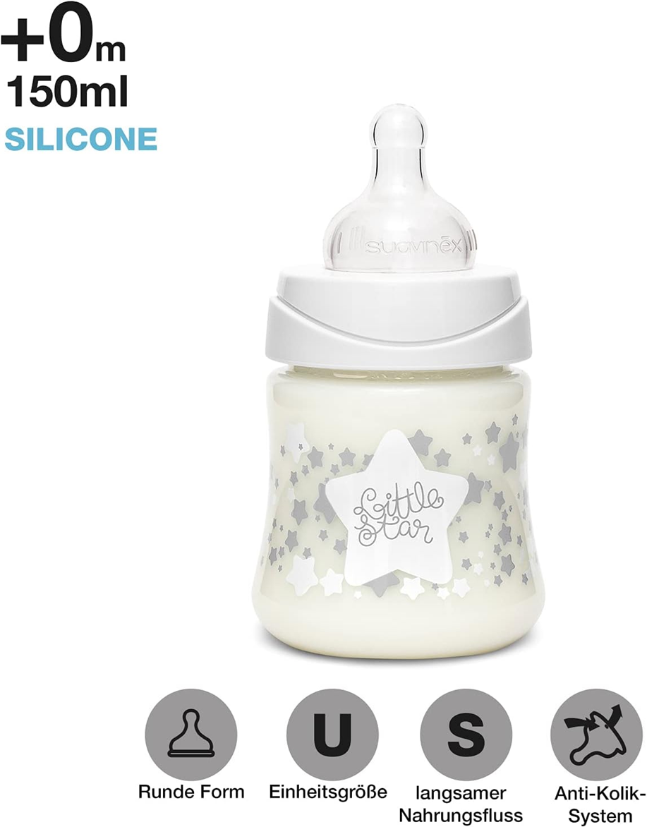 SUAVINEX My First Set set iniziale di biberon + succhietto 5pz. 0m+