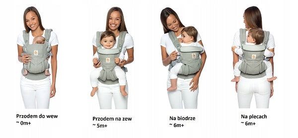 ERGOBABY OMNI 360 COOL AIR MESH mochila portabebés ergonómica 3,2-20,4 kg