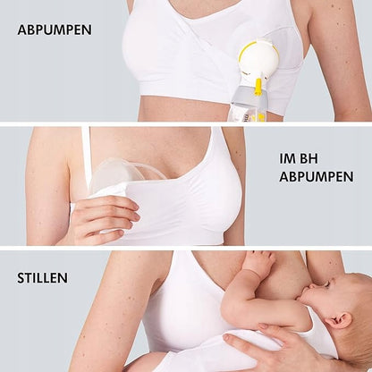 MEDELA szoptatós és mellszívó melltartó 3 az 1-ben S