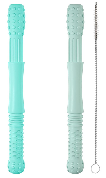 HOPTON teething tubes 2 pieces + brush