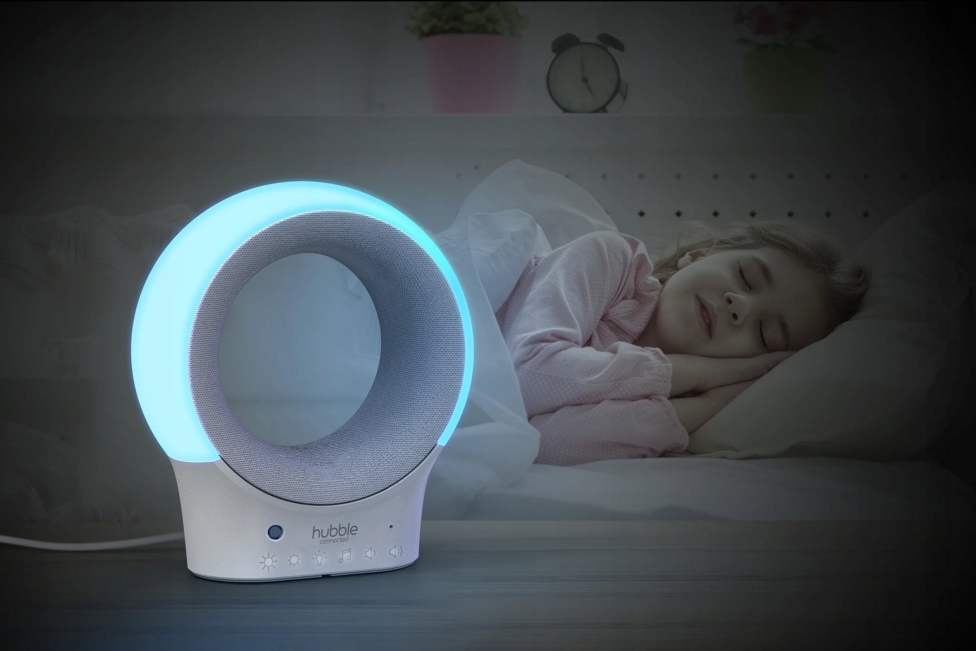 HUBBLE Eclipse baby monitor Bluetooth speaker HUBBLE CLUB app
