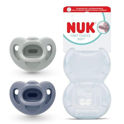 NUK First Choice Soft Schnuller 0–6 Mon.