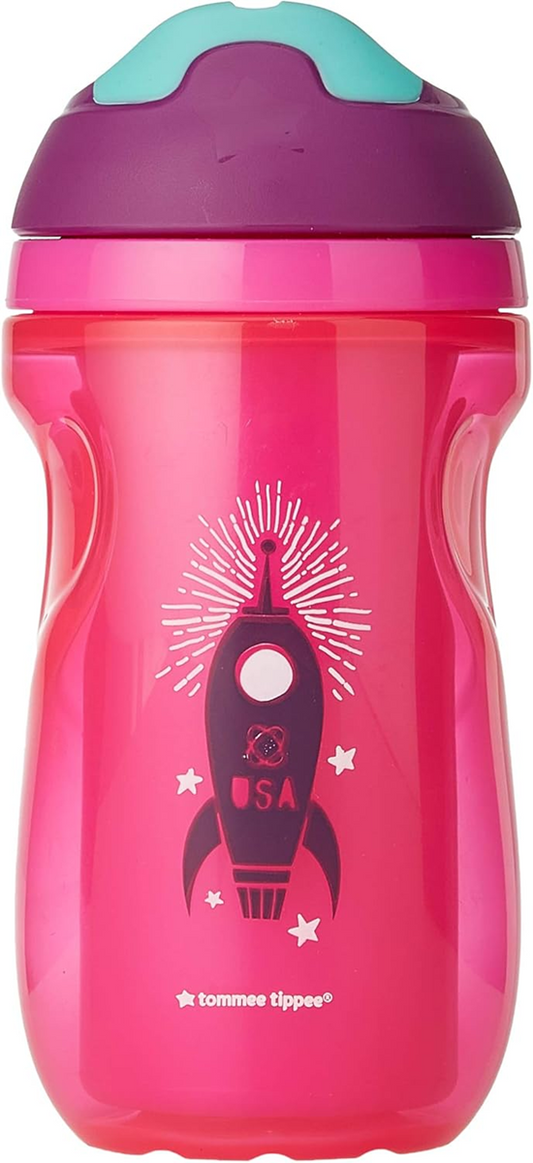 TOMMEE TIPPEE Drinking Cup termiczny kubek niekapek z ustnikiem 260ml 12m+