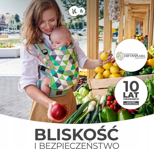 KINDERKRAFT NINO CONFETTI ergonomické nosítko pro děti
