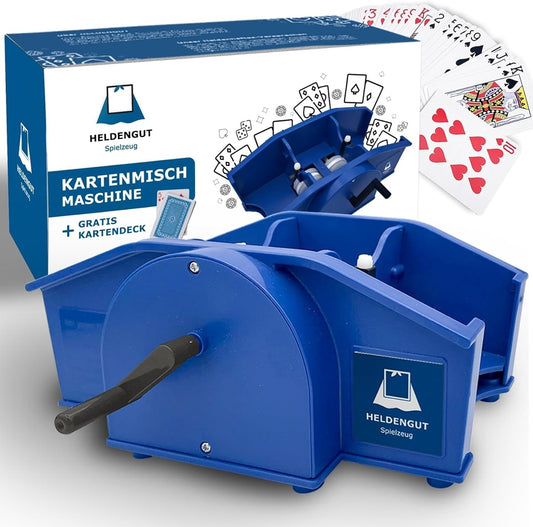 HELDENGUT ręczna maszynka do sortowania kart + zestaw 52 kart