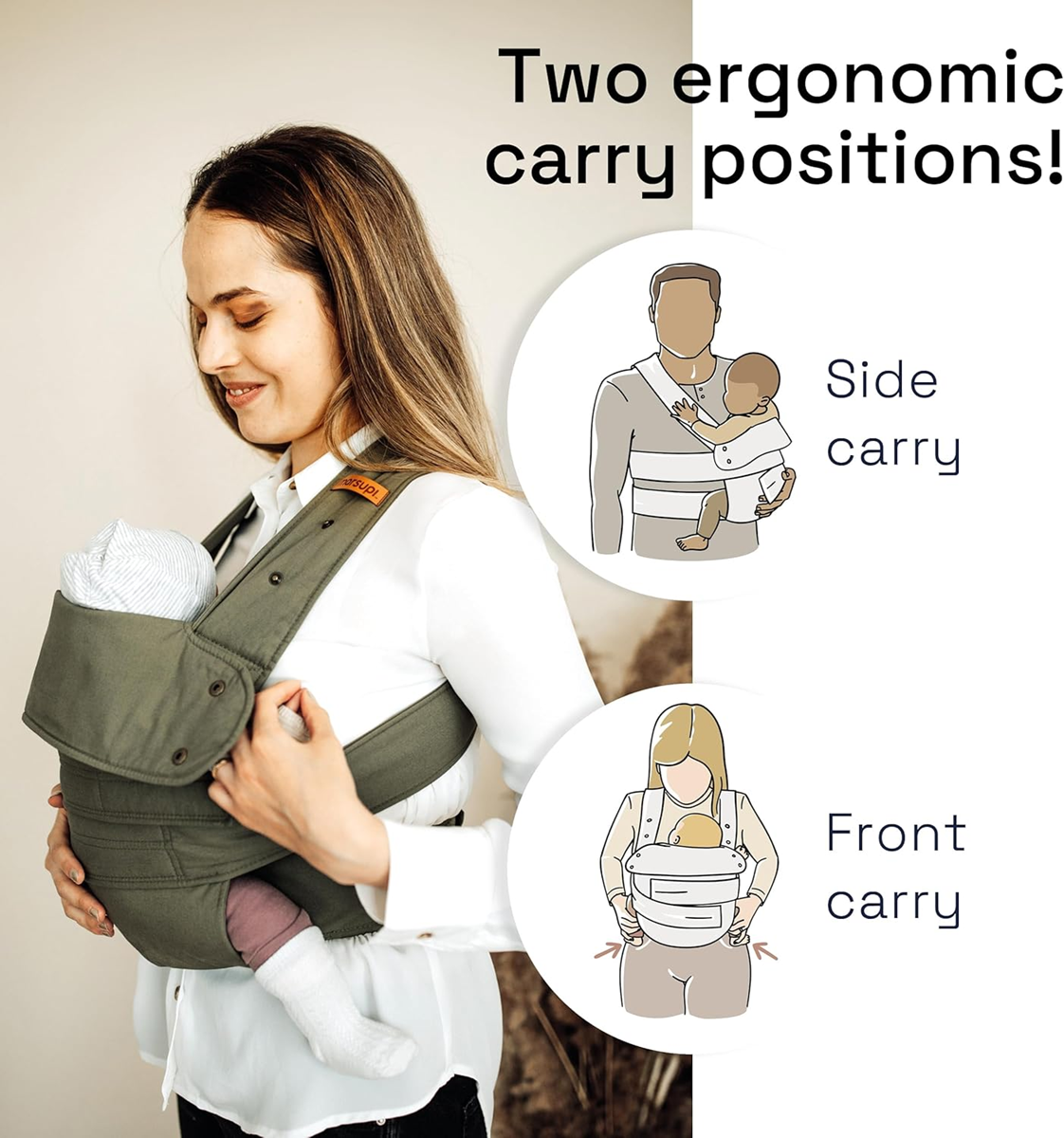 MARSUPI soft baby carrier