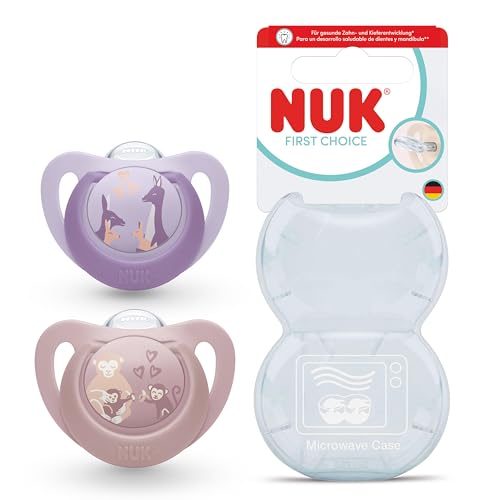 NUK First Choice szilikon cumi, 2 db, 6–18 hó