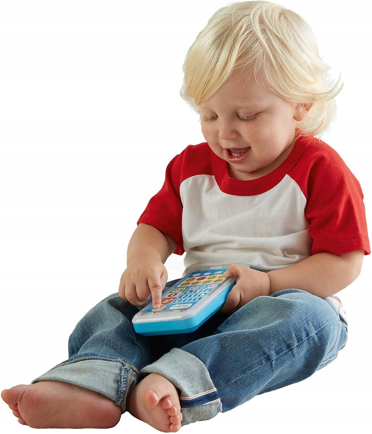 FISHER-PRICE FPR14 Interaktives Smartphone „Sprich eine Nachricht auf“, Deutsch