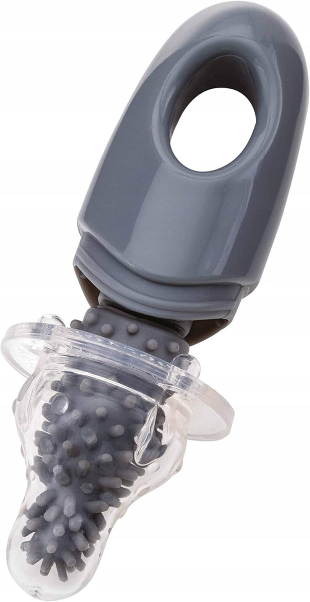 NUBY 2-in-1 bottle and teat cleaning brush + stand
