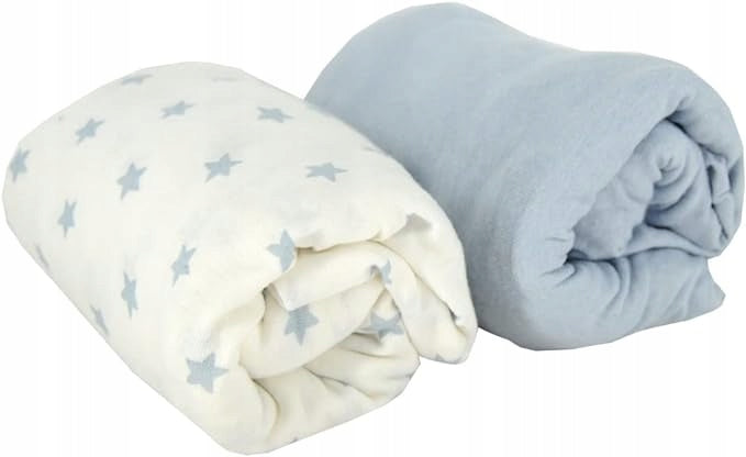 BABY CALIN Spannbettlaken x2 120x60