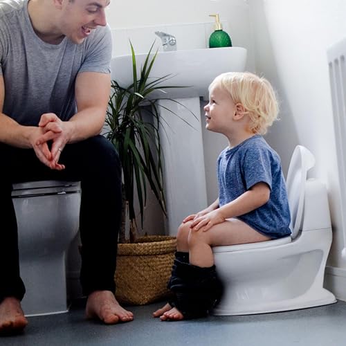 Nuby My Real Potty gyakorlóniai gyerekeknek 18 hónapos kortól, öblítőhanggal