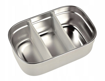 BEABA stainless steel lunchbox 760 ml with compartments