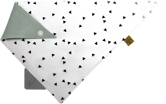 LASSIG bandana szilikon rágókával 0-12 m