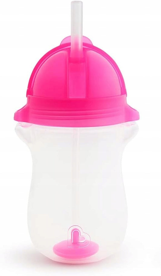 MUNCHKIN Tip&Sip kubek niekapek 6msc+ 207ml obciążona słomka