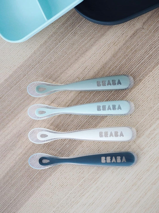 BEABA szilikon kanál készlet 4 db