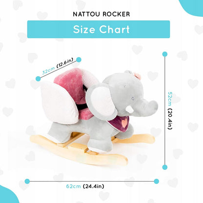 NATTOU rocking elephant