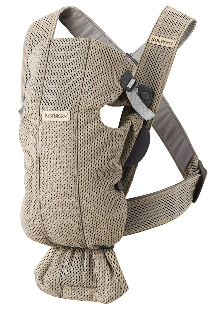 BABYBJORN MINI portabebés ergonómico 3-11 kg AIRY MESH