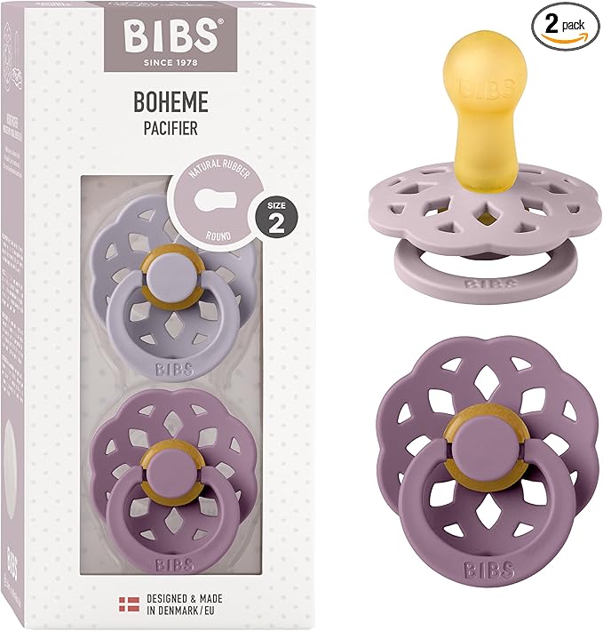 BIBS BOHEME nyugtató cumik 2 db kaucsuk 6+