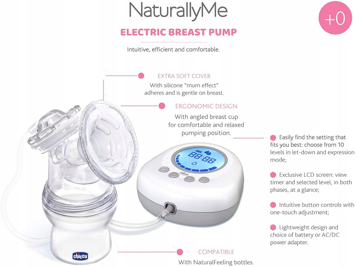 CHICCO NaturallyMe elektromos mellszívó