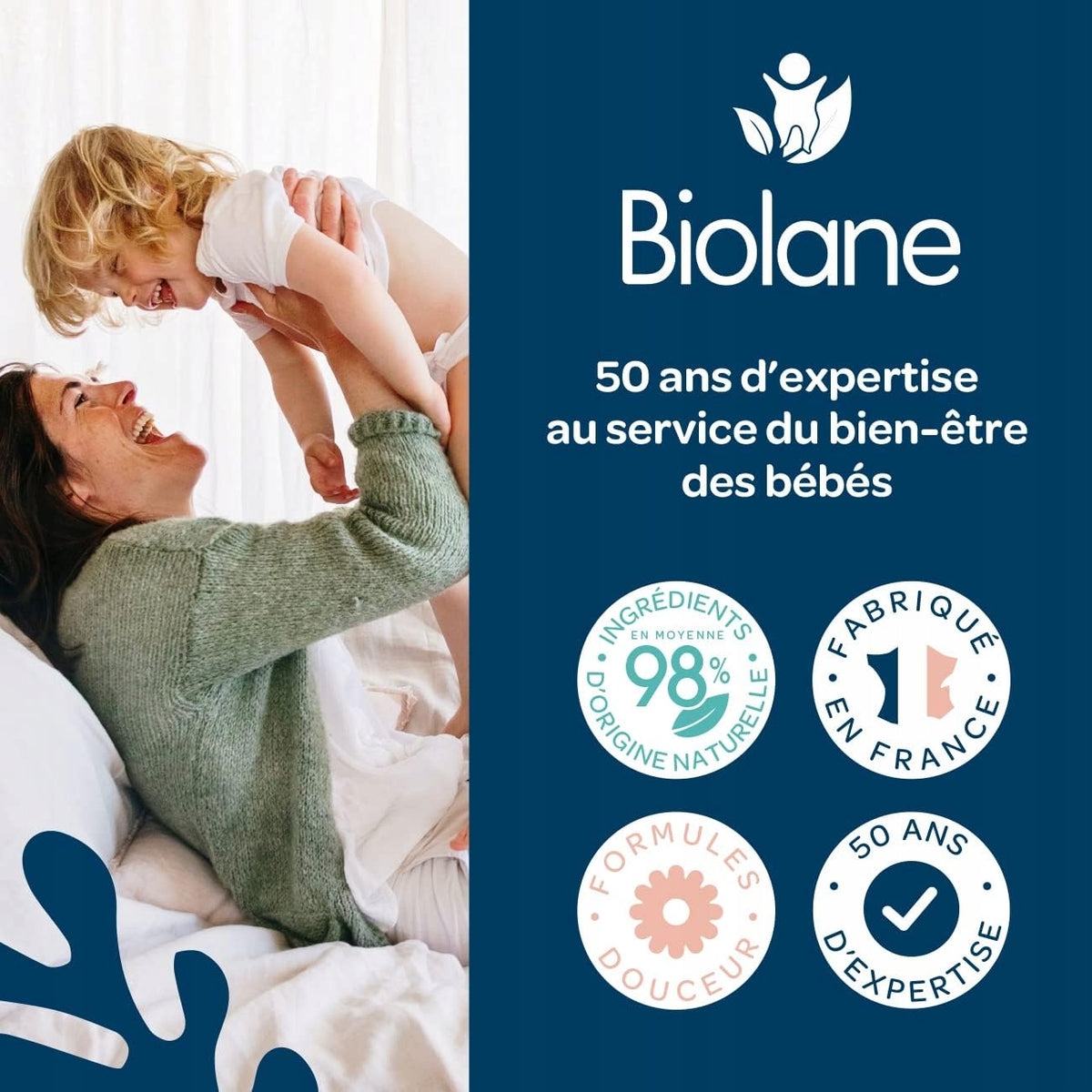 BIOLANE luiers maat 2, 3-6 kg, x28 stuks