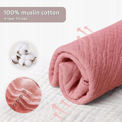 LULU MOON śliniaki, bandany muślinowe na zatrzask