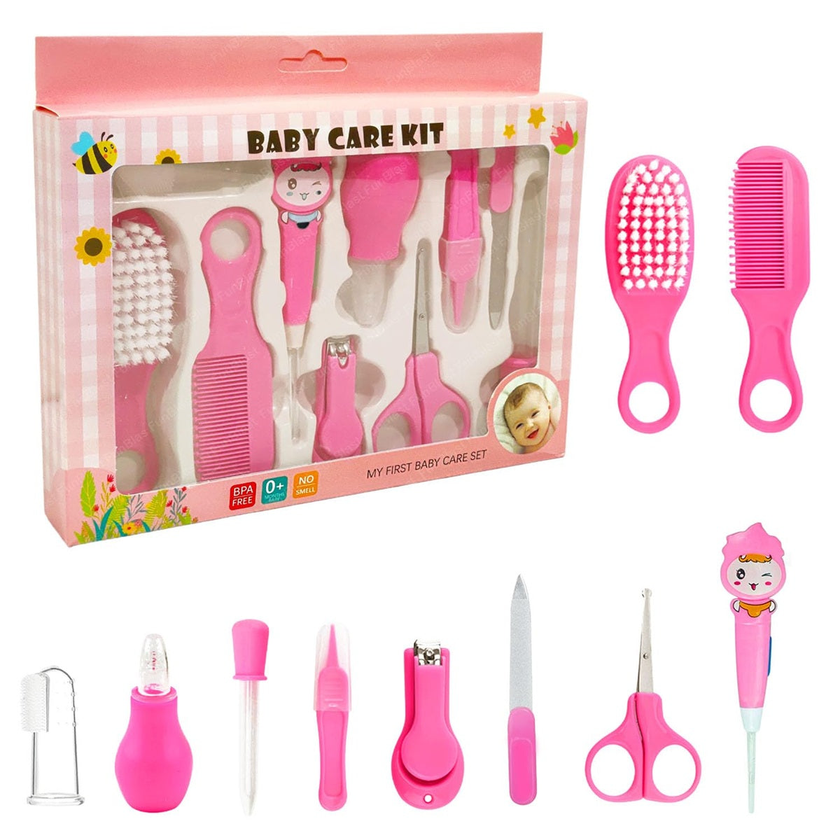 BABY CARE KIT Babypflegeset 10 Teile