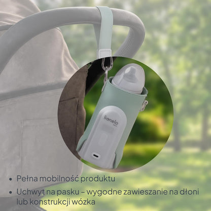 LIONELO Thermup Go Evo hordozható cumisüveg-melegítő