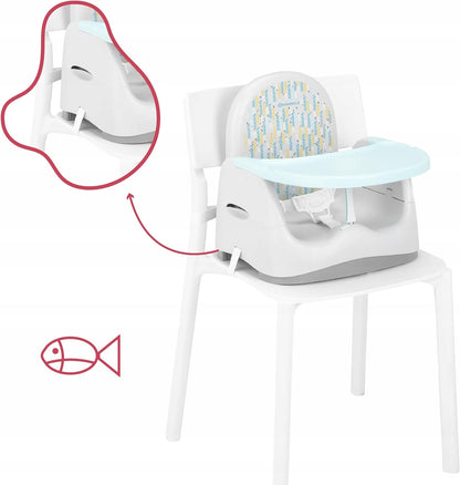 BADABULLE chaise haute avec tablette REHAUSSEUR