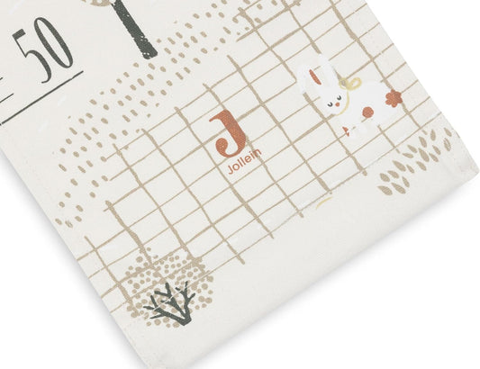 JOLLEIN Tiny Park textil magasságmérő 50–140 cm – 2. termékfotó